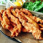 なが～い♡鶏むねのステックから揚げ