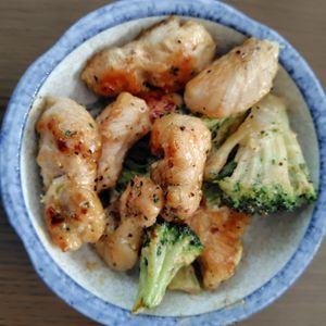 1296006の作ってみた!投稿(【ささみとブロッコリーのエビマヨ風♪鶏マヨ】しっとりやわらか)