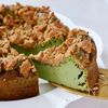 豆腐でやさしい【抹茶ときなこの米粉クランブルチーズケーキ】の工程6