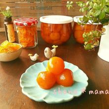 じゅわ~♪ジューシー♪金柑の甘露煮♪