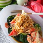 【まるでクラゲ】ポリポリ切り干し大根ときゅうりカニかま中華風