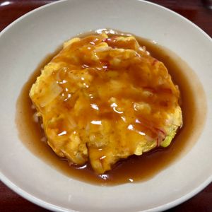 りんごの作ってみた!投稿(やさしい甘酸っぱさ♪【ふわとろ玉子丼】)