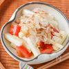 和えるだけ！【トマトと長芋のだし醤油和え】