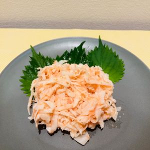 金の作ってみた!投稿(ポリポリッ！お箸が止まらない「めんたいマヨ大根」)