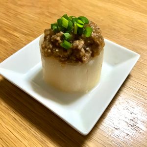 Nao★彡の作ってみた!投稿(ふろふき大根　鶏そぼろ餡)