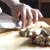 ごぼうの梅味噌和えの工程2
