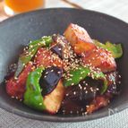 10分で完成！厚揚げと茄子の味噌だれ炒め