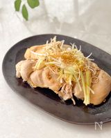【ヘルシー】鶏ももネギまみれ