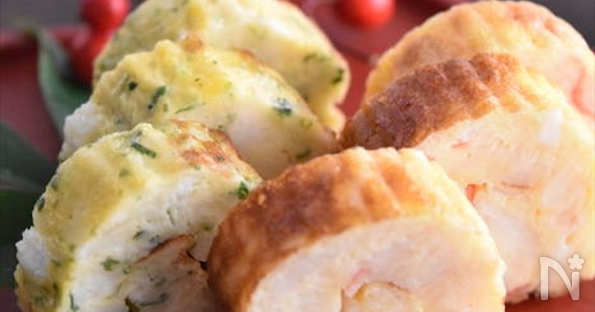 【カラフルミニ伊達巻】ポリ袋と卵焼き器があればOK！