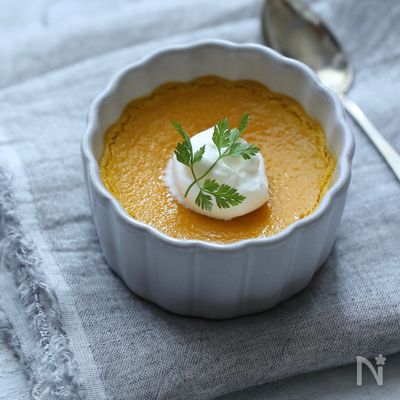 豆乳のかぼちゃプリン