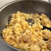 【濃厚ひき肉チャーハン】ガッツリ満足の工程3