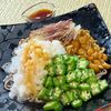 楽ラク手抜キッチン🐶🐾の作ってみた!投稿(とろねば野菜のぶっかけおろし納豆そば)