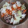 ご飯が進む♩【豚こま野菜のスタミナ炒め】の工程2