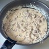 きのこクリームのフライパンピザの工程4