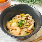 お手軽八宝菜丼