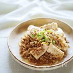 焼肉のタレでマーボ豆腐風