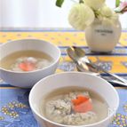 お子さまと一緒に♪包丁要らずの「イワシのふわふわスープ」