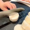 ピリ辛煮手羽大根の下準備