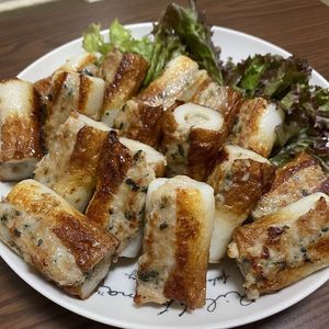 729247の作ってみた!投稿(😋【大葉入りちくわの肉詰め】箸が止まらない美味しさです😋)