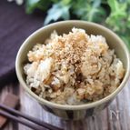 新発見の美味しい炊き込みご飯♡とろろと塩昆布の炊き込みご飯