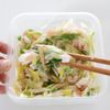【レンチン簡単】長ねぎとたらこの中華あえの工程3