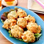 【鶏むねと豆腐の和風ナゲット】材料3つ！簡単ヘルシー♪