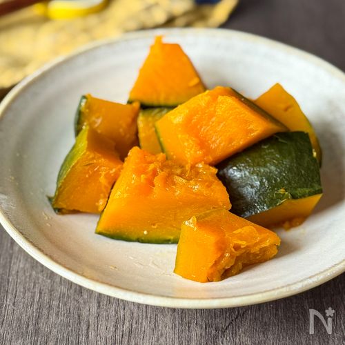 切ってレンチンするだけ！【かぼちゃの煮物】