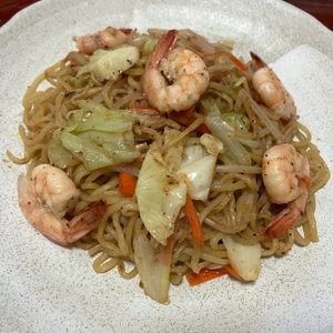 りんごの作ってみた!投稿(【上海風焼きそば】ぷりぷり海老の絶品焼きそば♡やみつきな味◎)