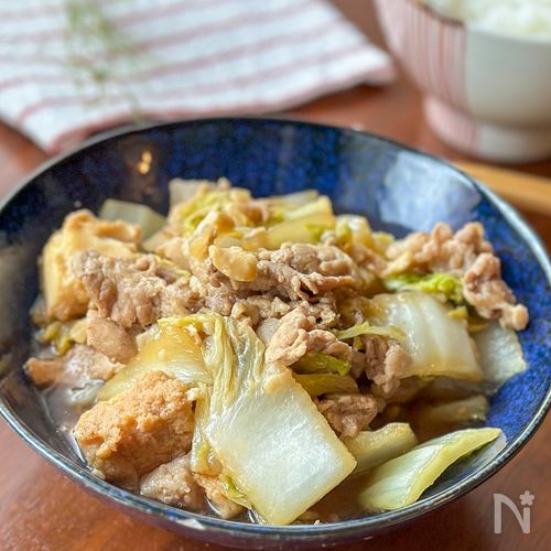 味付けはすき焼きのたれだけ！「絶品肉豆腐」