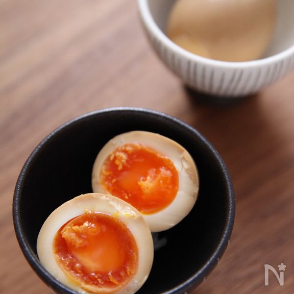 この味に行き着いた〜！半熟卵の味玉！