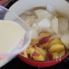 白だし×鶏の旨味！じんわり温まる【豆乳スープ】の工程4