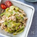 『キャベツと茹で鶏のごまだれサラダ』＃簡単＃作り置き＃お弁当