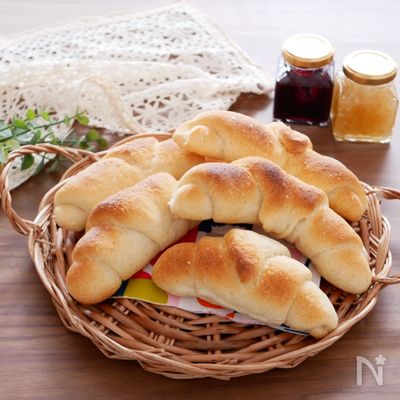 『ホームベーカリーで簡単⭐︎』ふわふわ塩パン