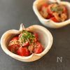 簡単5分！トマトとツナのごまポン酢和えの工程2