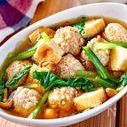 【鶏団子のとろとろ和風煮】とろみ付け不要♪ほっこり和おかず♡
