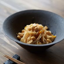切り干し大根と大豆の煮物