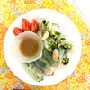 ゆゆの作ってみた!投稿(自宅で簡単エスニック【基本のえび生春巻き】)