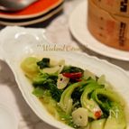 青梗菜の塩ニンニク炒め
