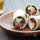 カフェでも人気!トルティーヤで作るカラフルラップサンド