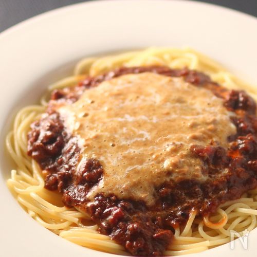 納豆ミートスパゲティ♪