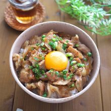 帯広風♪甘辛豚丼【脂質カットしてもがっつり大満足！】