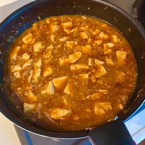 1128006の作ってみた!投稿(【辛くないマーボー豆腐】子どもに人気！ワンパンでお手軽！)