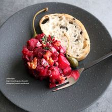 ビーツとブルーチーズのポテトサラダ