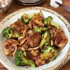 【鶏ももブロッコリーのオニオンソースがけ】絶品おかず！