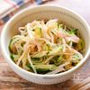【もやしのさっぱり和風サラダ】和にも中華にも♪節約副菜！の工程2
