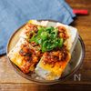 【ズボラで絶品!】豆腐の冷やし麻婆丼風☆3分速攻♪の工程1