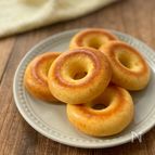 米粉のはちみつ焼きドーナツ【砂糖不使用・油少なめ】