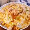 行列のどんぶり亭の🍚豚バラごぼうの柳川風卵とじすき煮丼🤩の工程4