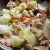 ごはんにピッタリ【豚バラと白菜のあんかけ】の工程3