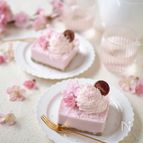 材料4つ！桜香るいちごヨーグルトムースタルト【牛乳パック】